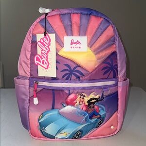 STATE Barbie Dreamhouse Kane Kids Pink and Purple Backpack